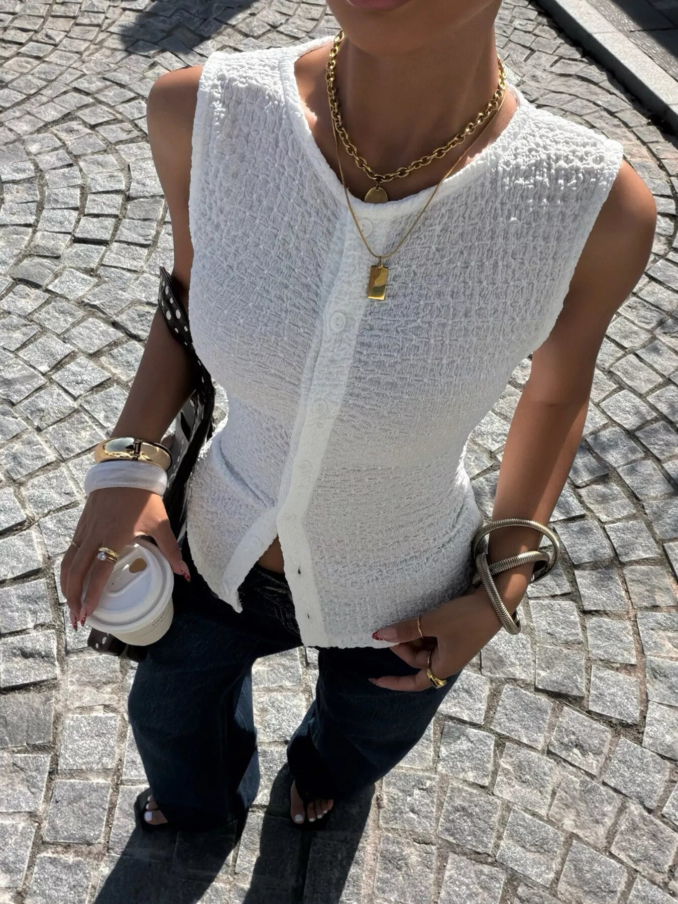 Totally Textured Knit Tank
