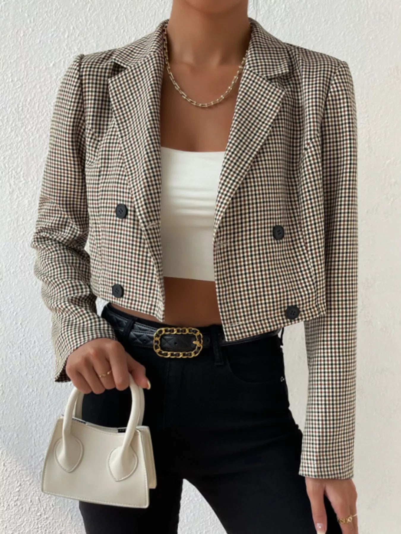 Bookstore Afternoon Cropped Blazer