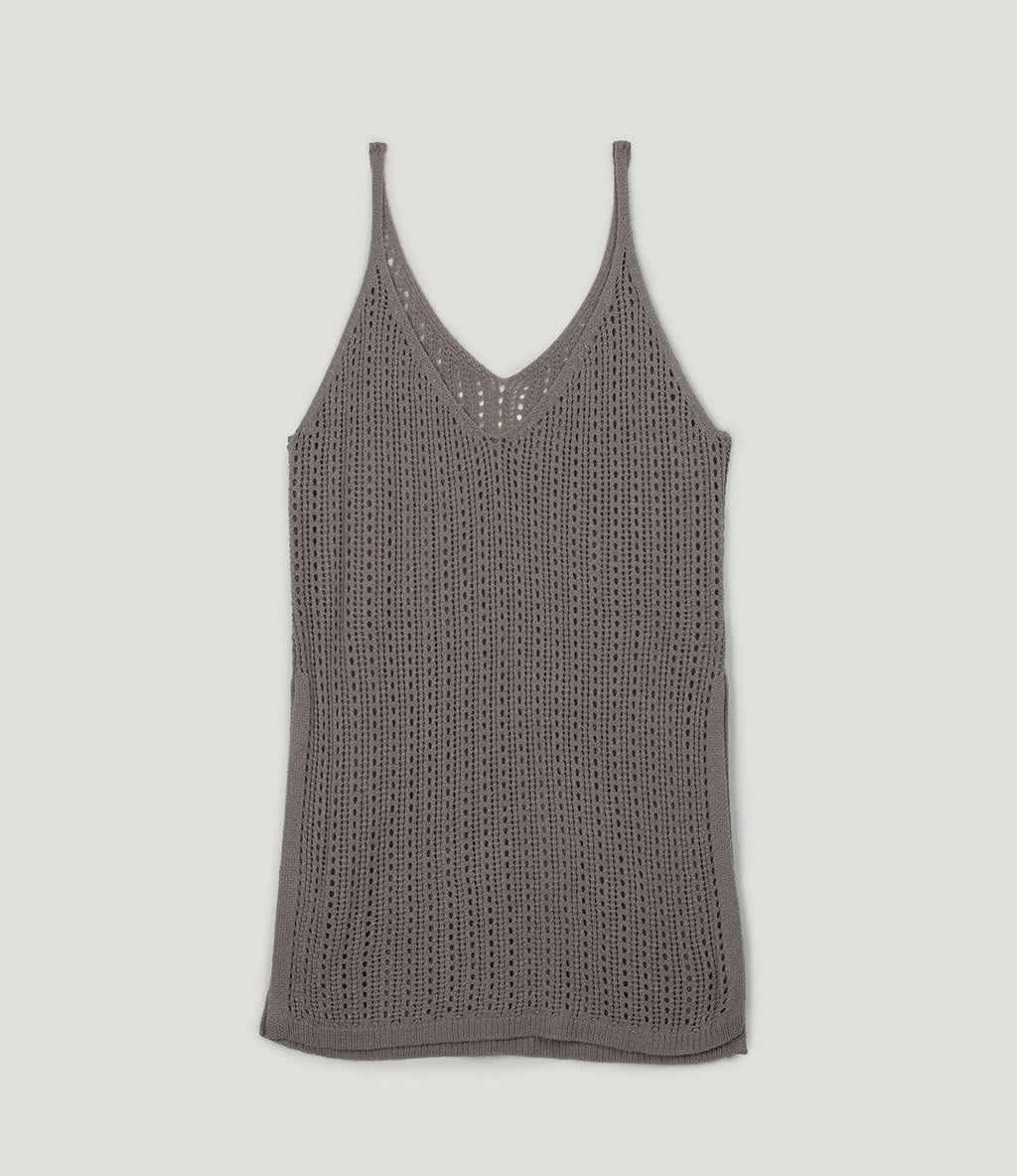 Another Layer Sleeveless Knit Dress-5