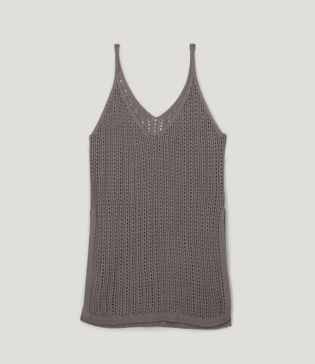 Another Layer Sleeveless Knit Dress-5