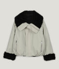 Fur MA-1 Bomber Jacket-3
