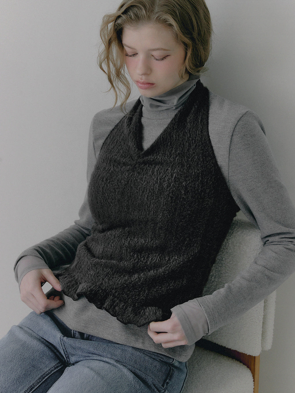 Hiddle Frill Halter