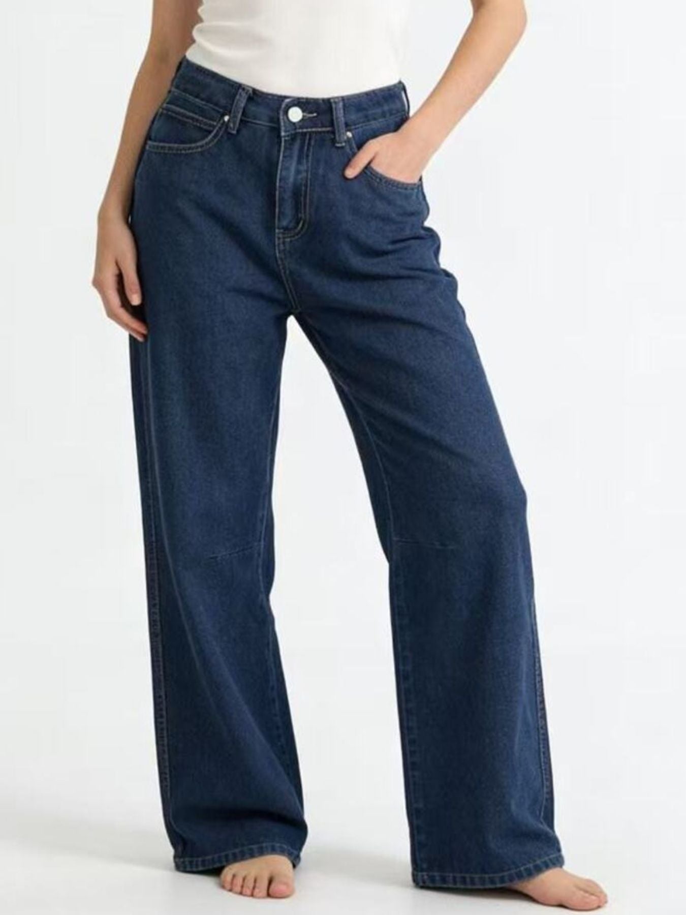 Wasted Wide Leg Jeans