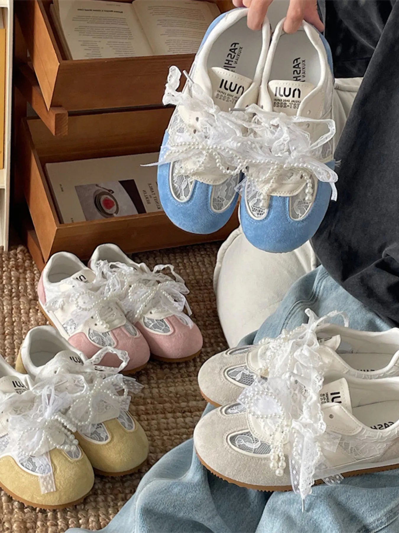 Cutesy Girly Sneakers
