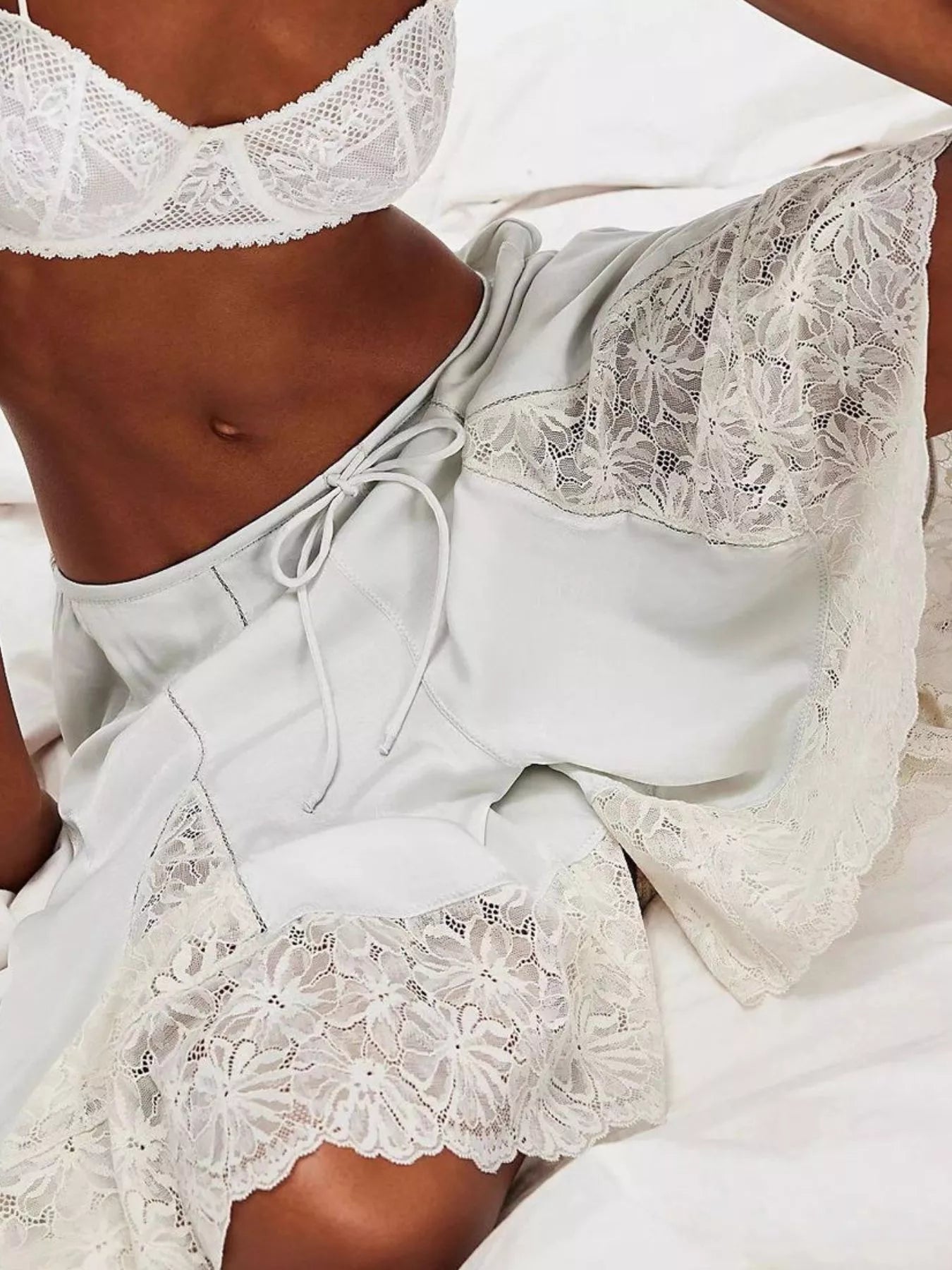 Baby Baby Bermuda Lace Shorts