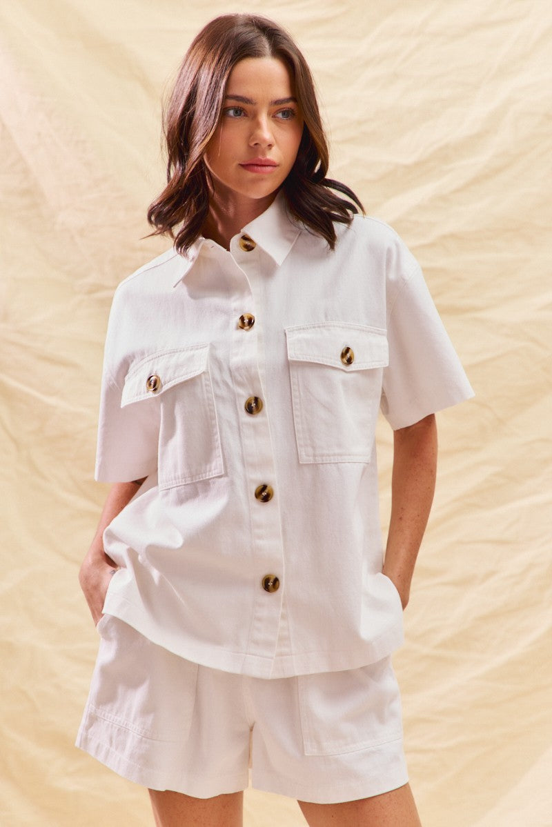 SO ME Top and Shorts Set