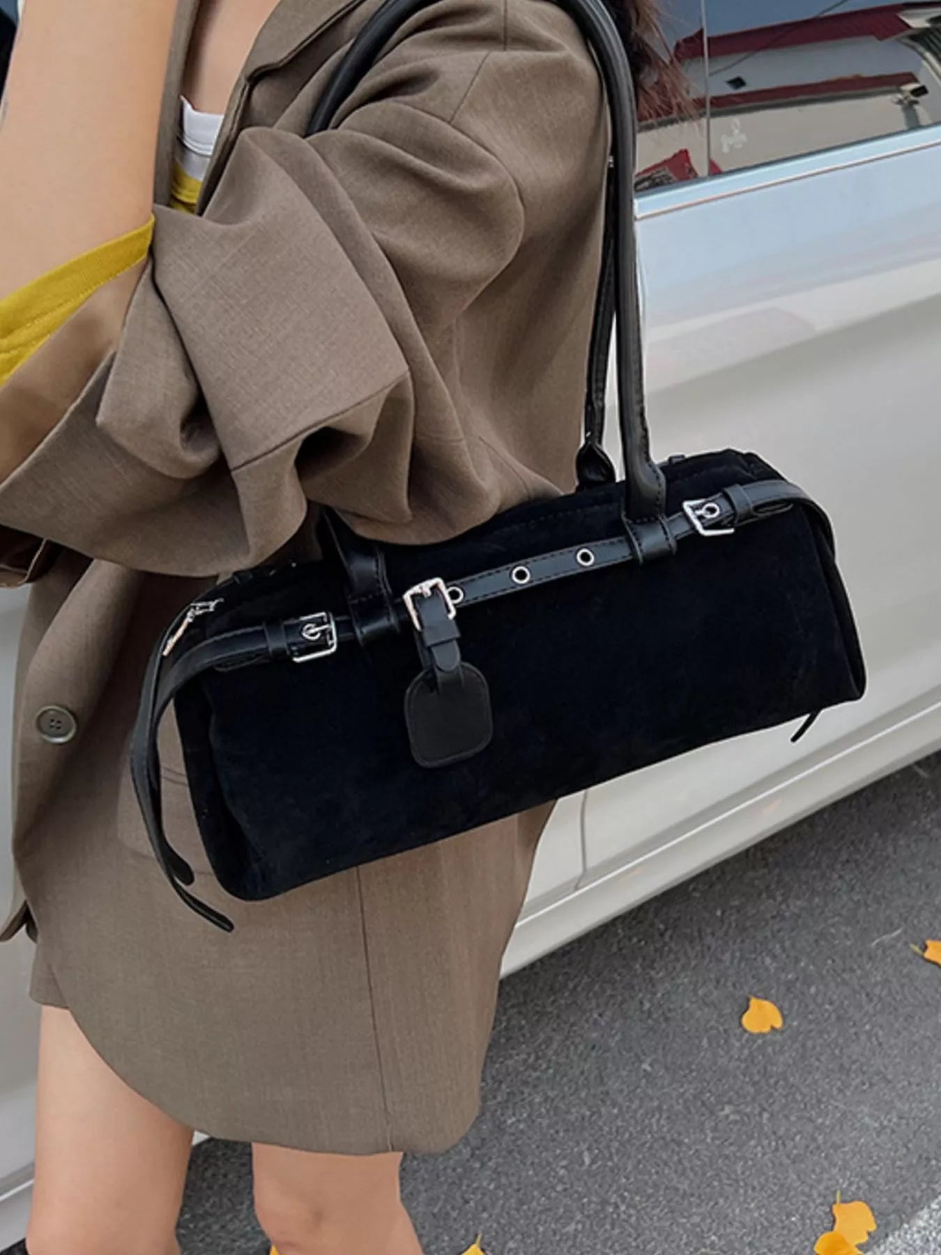 Buckled Up Shoulder Bag