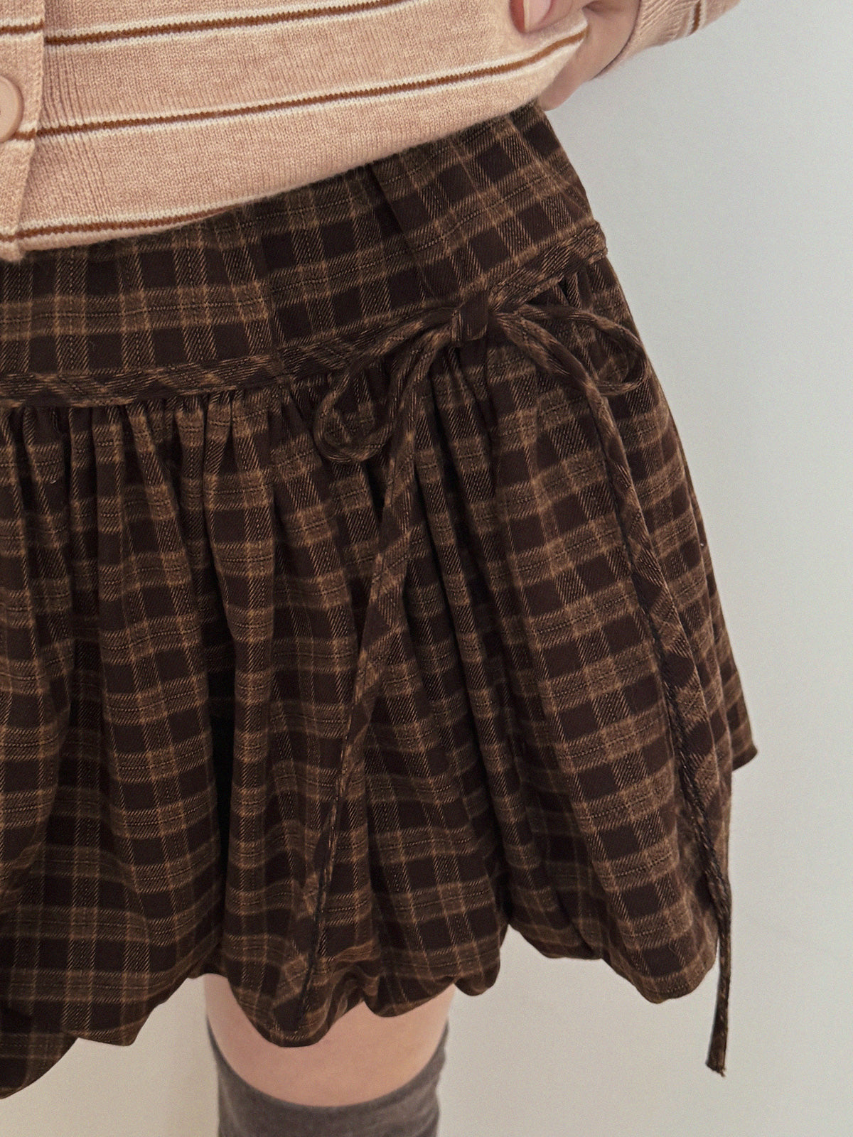 Devua Balloon Mini Skirt