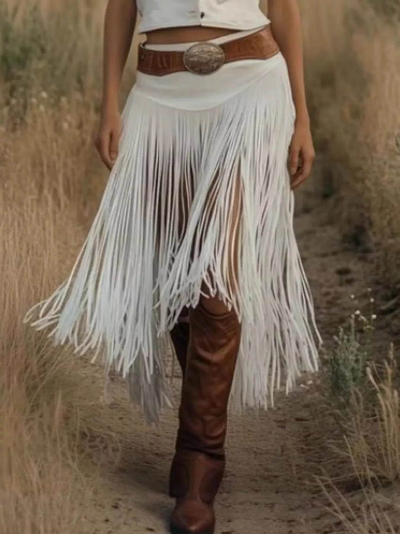 Fearlessly Fringe Skirt