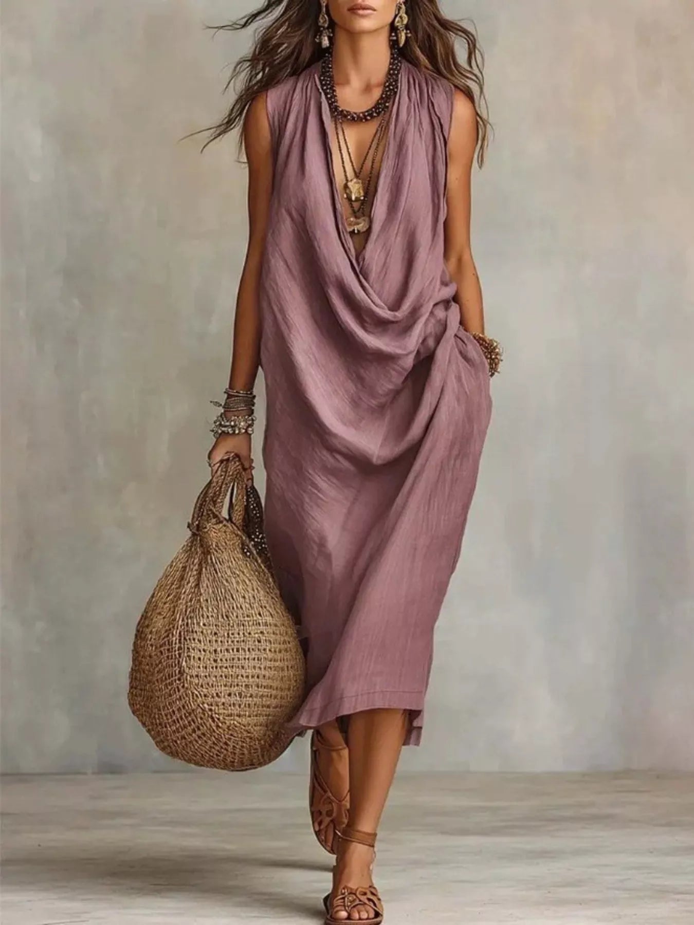 Farmers Market Oversized Dress