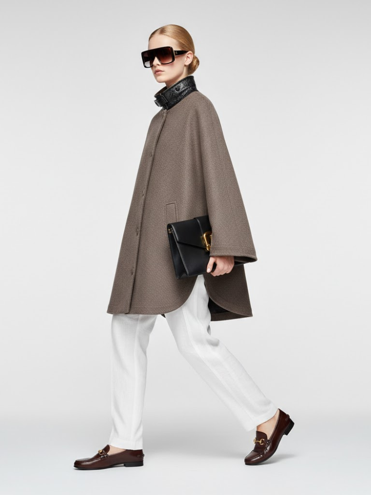 Tre Chic Wool Coat-0