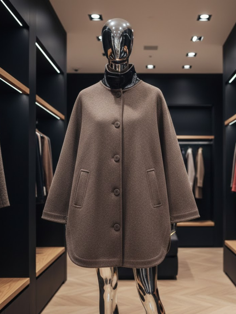 Tre Chic Wool Coat-1