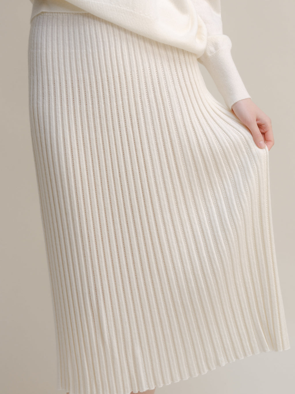 Calling All Cashmere Skirt-7