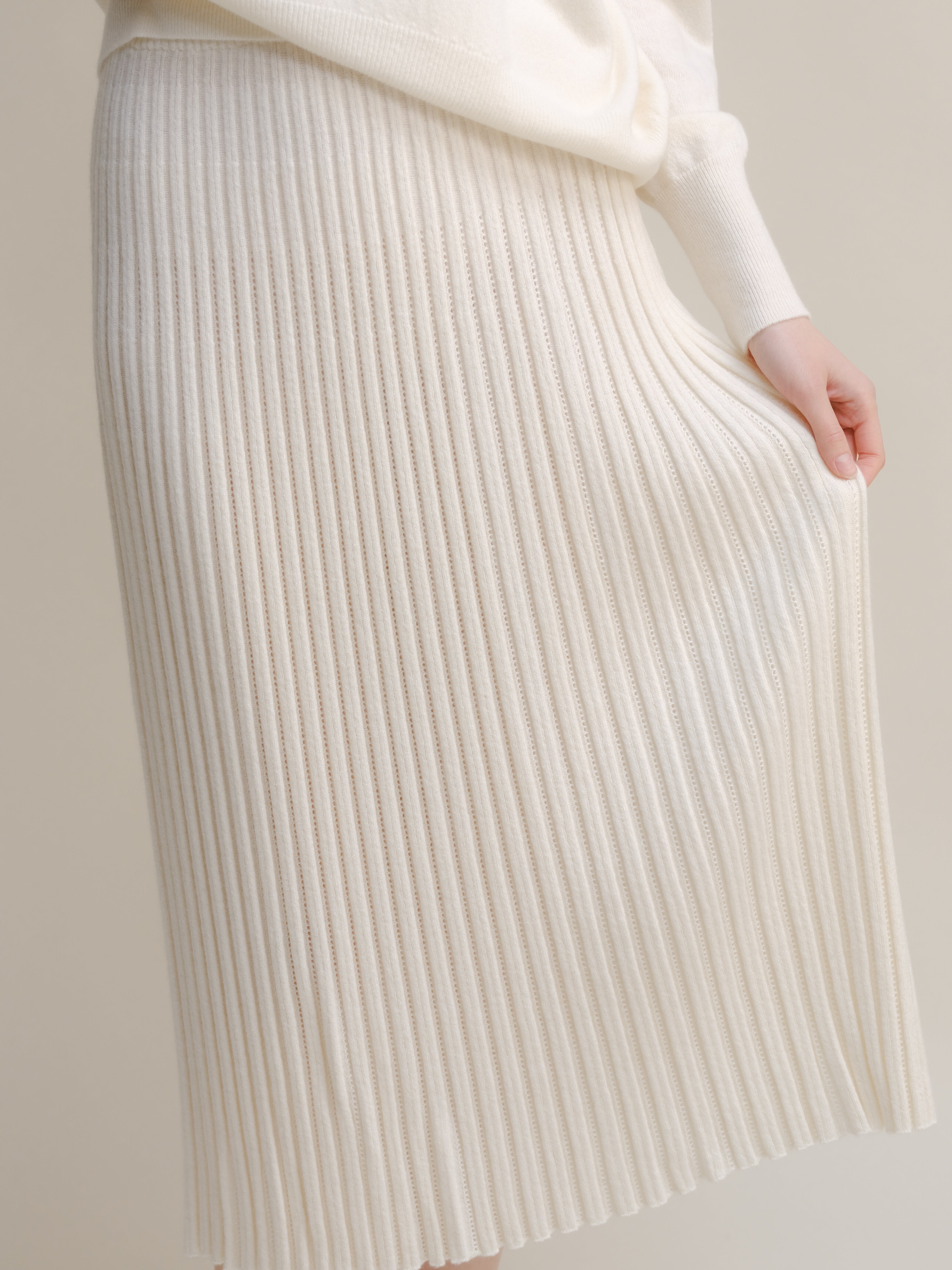 Calling All Cashmere Skirt-7