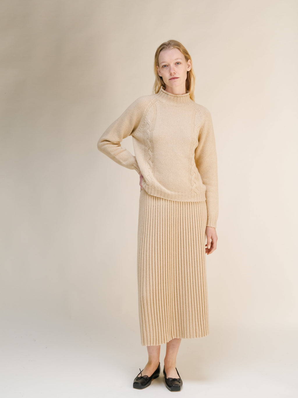 Calling All Cashmere Skirt-12