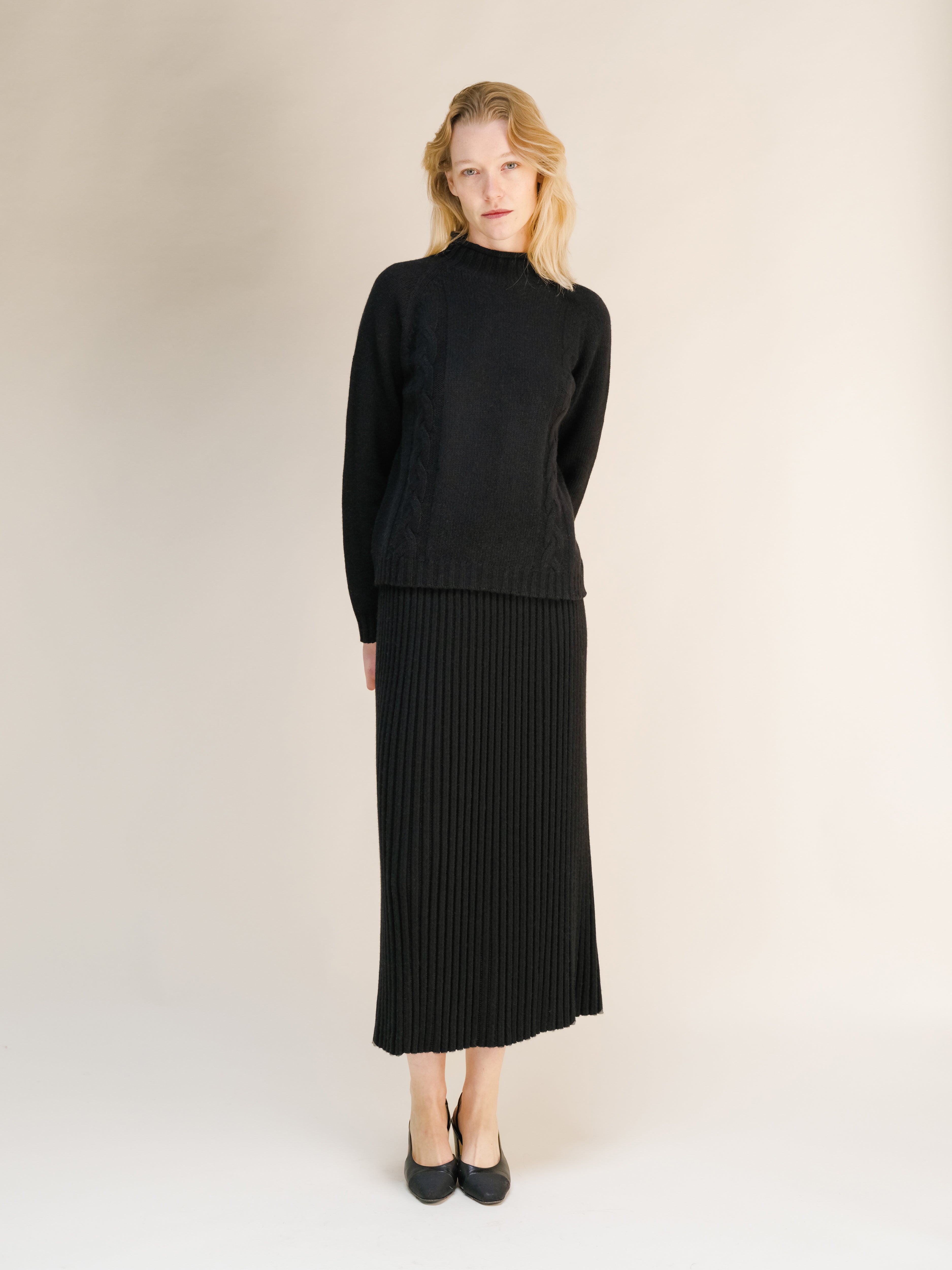 Calling All Cashmere Skirt-3