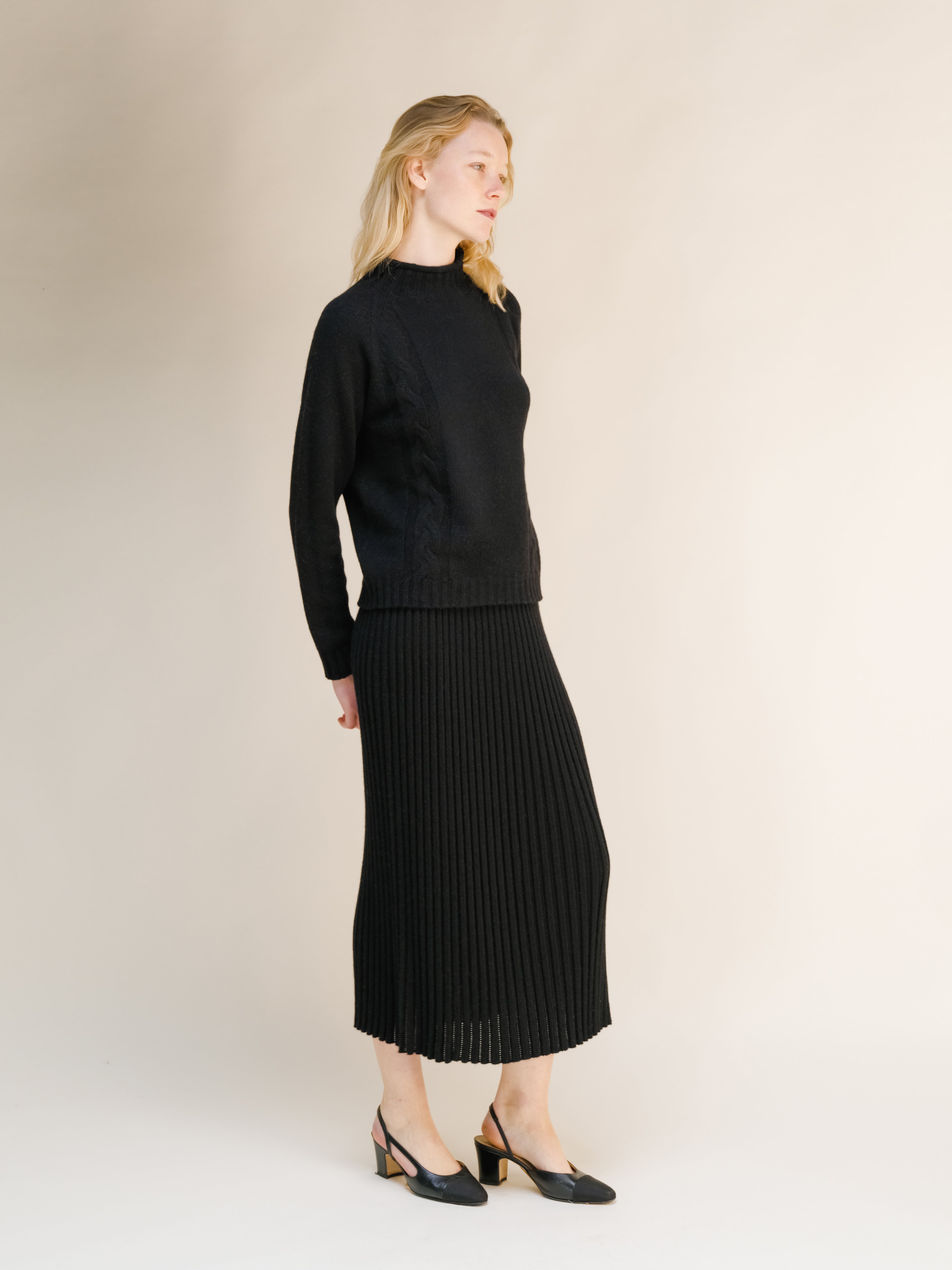 Calling All Cashmere Skirt-4
