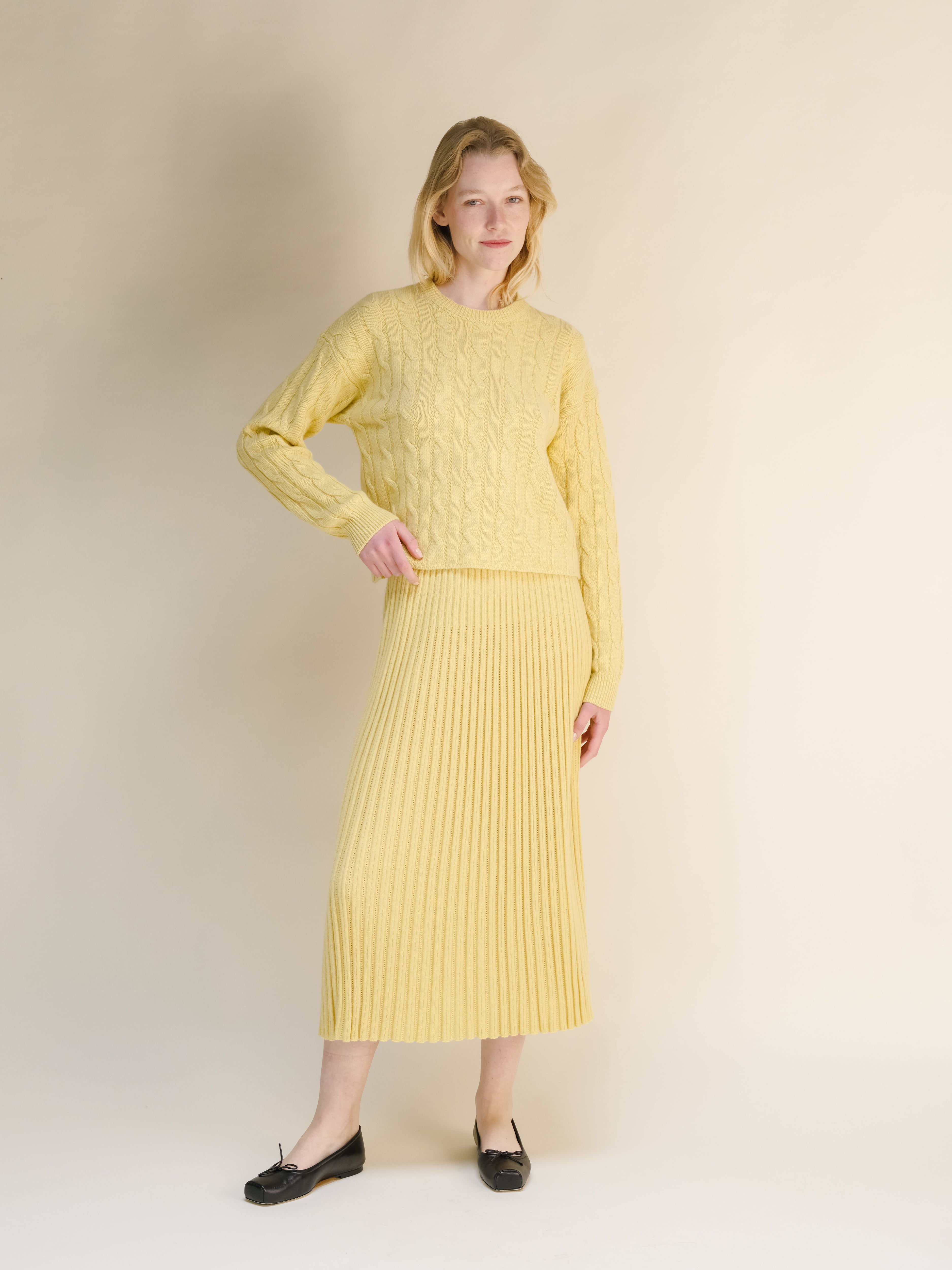Calling All Cashmere Skirt-13