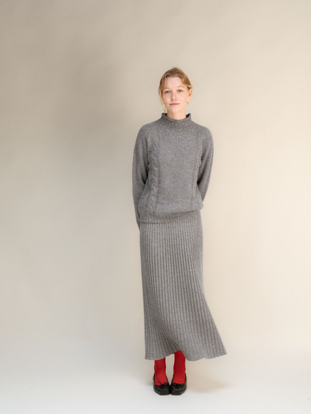 Calling All Cashmere Skirt-2