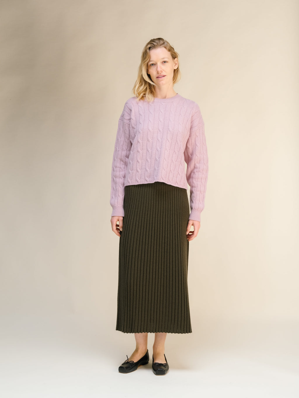 Calling All Cashmere Skirt-11