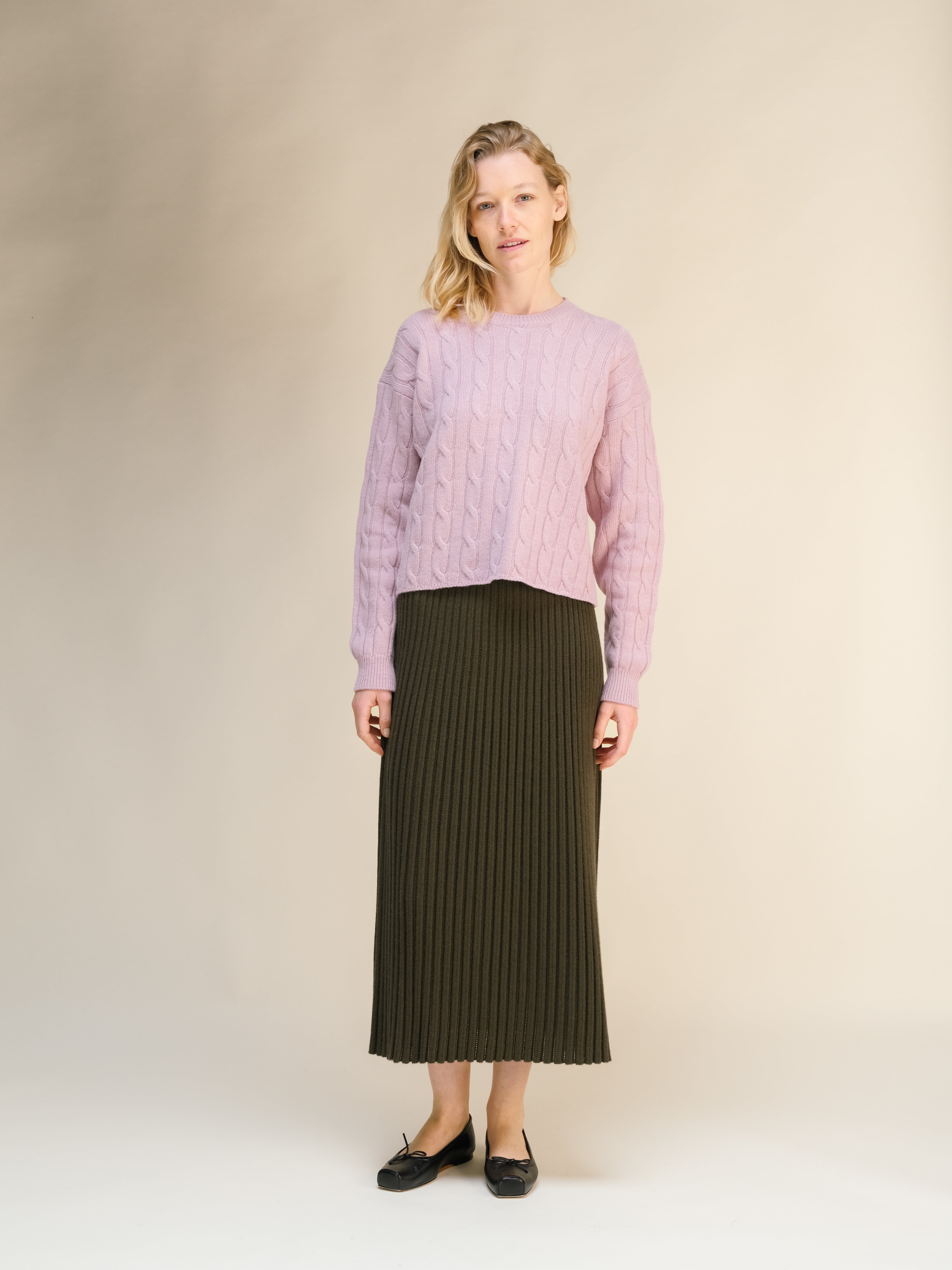 Calling All Cashmere Skirt-11