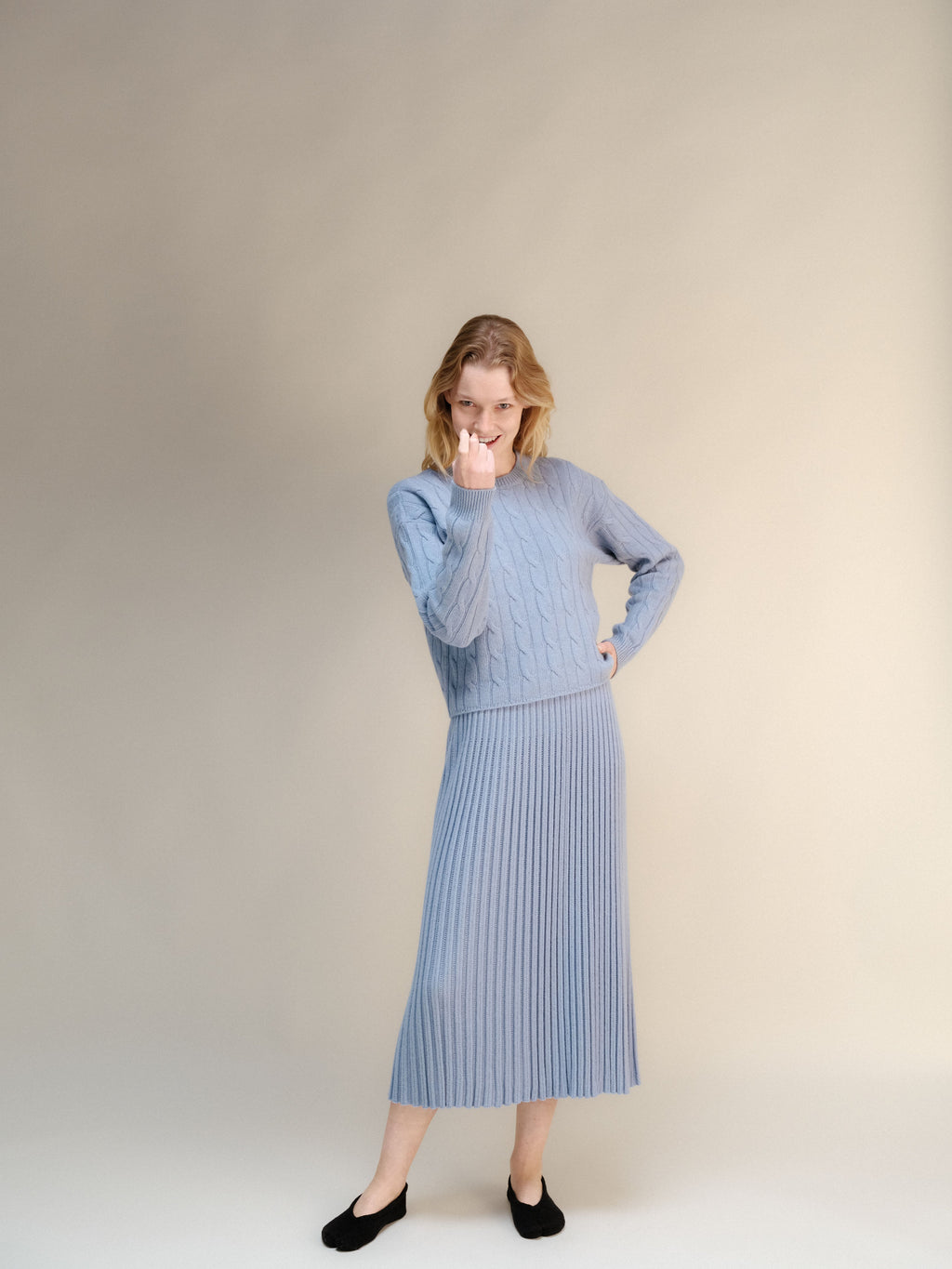 Calling All Cashmere Skirt-8