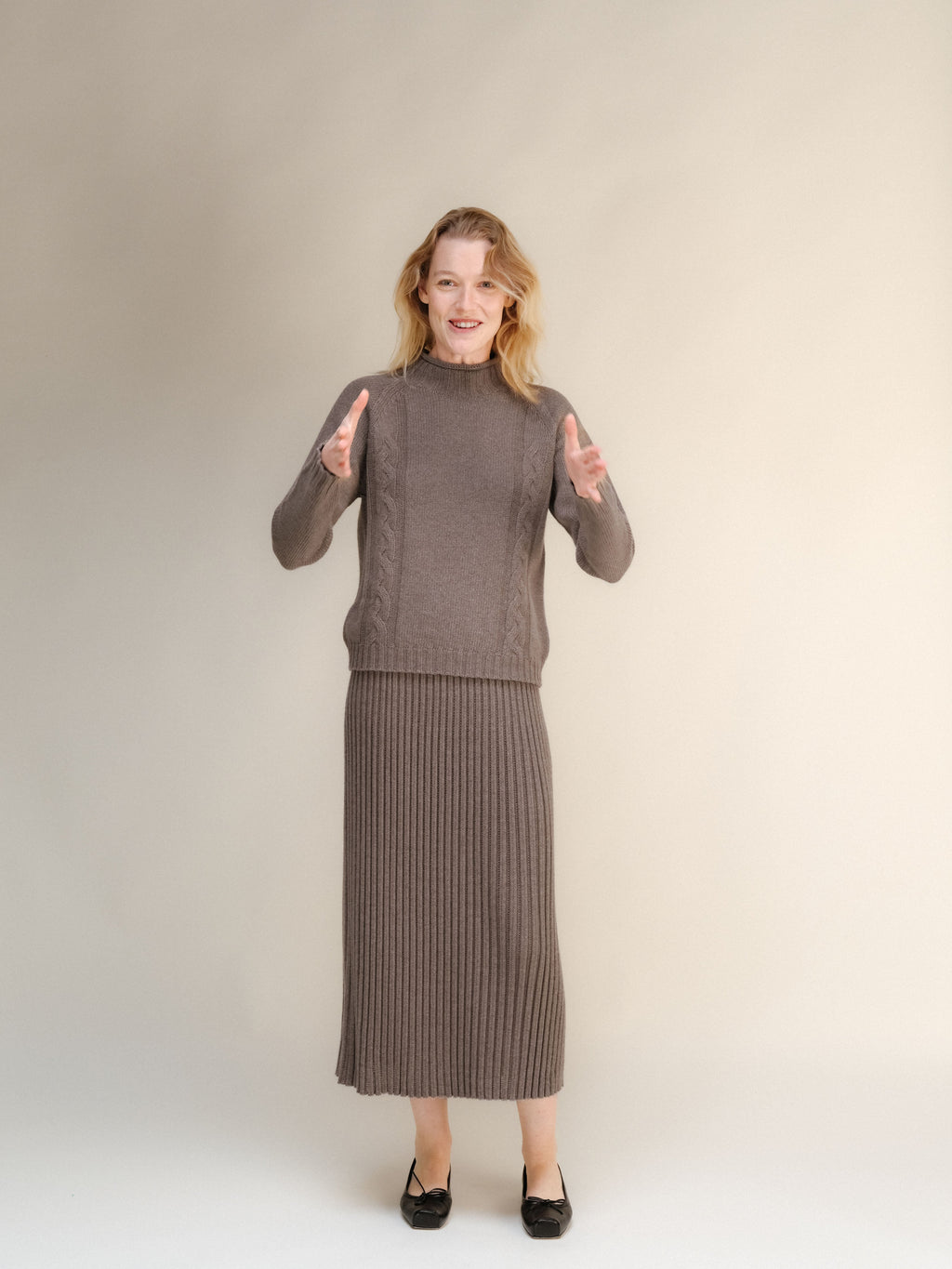 Calling All Cashmere Skirt-9
