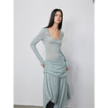 Bell Of The Ball Wool Dress-2