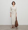 Origami Wrap Dress
