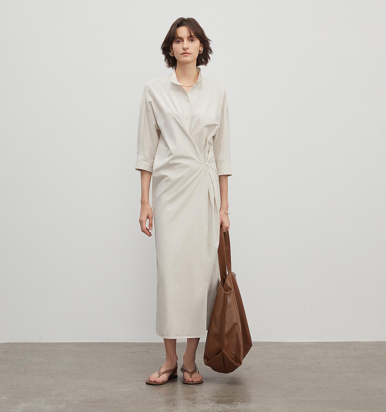 Origami Wrap Dress