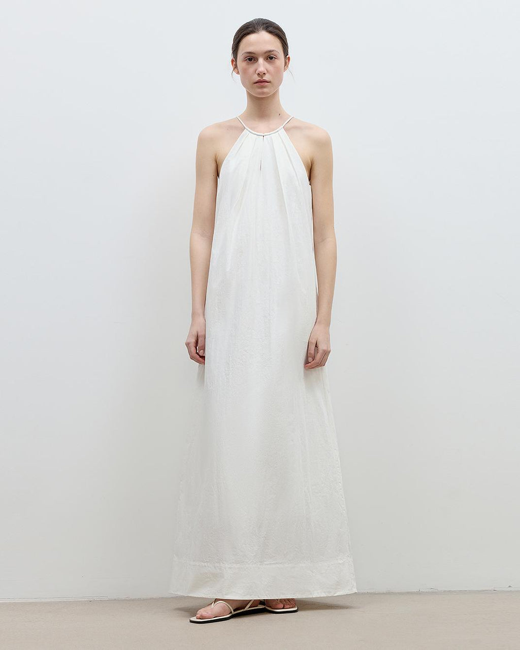 The Minimalist Halter Dress