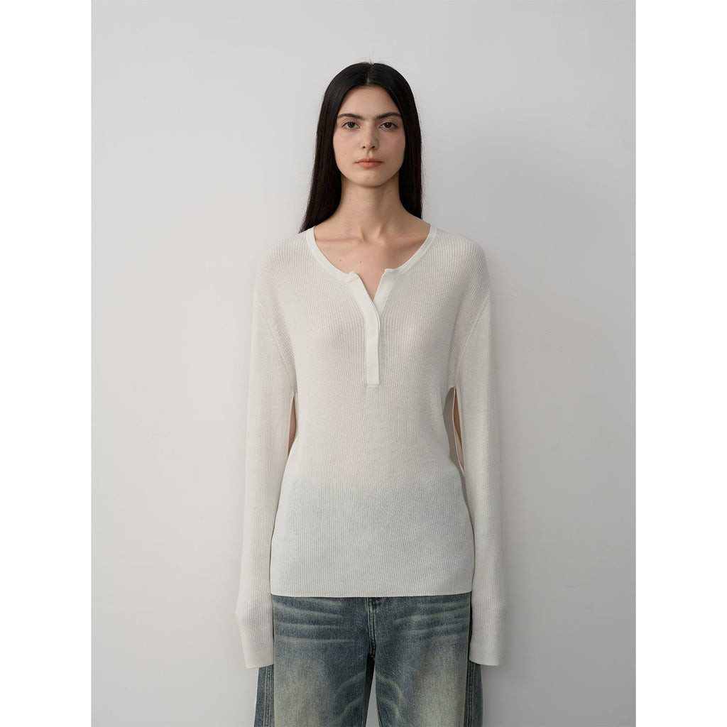 Cape Sleeve Top-1