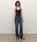Maggie's Stacked Straight Jeans