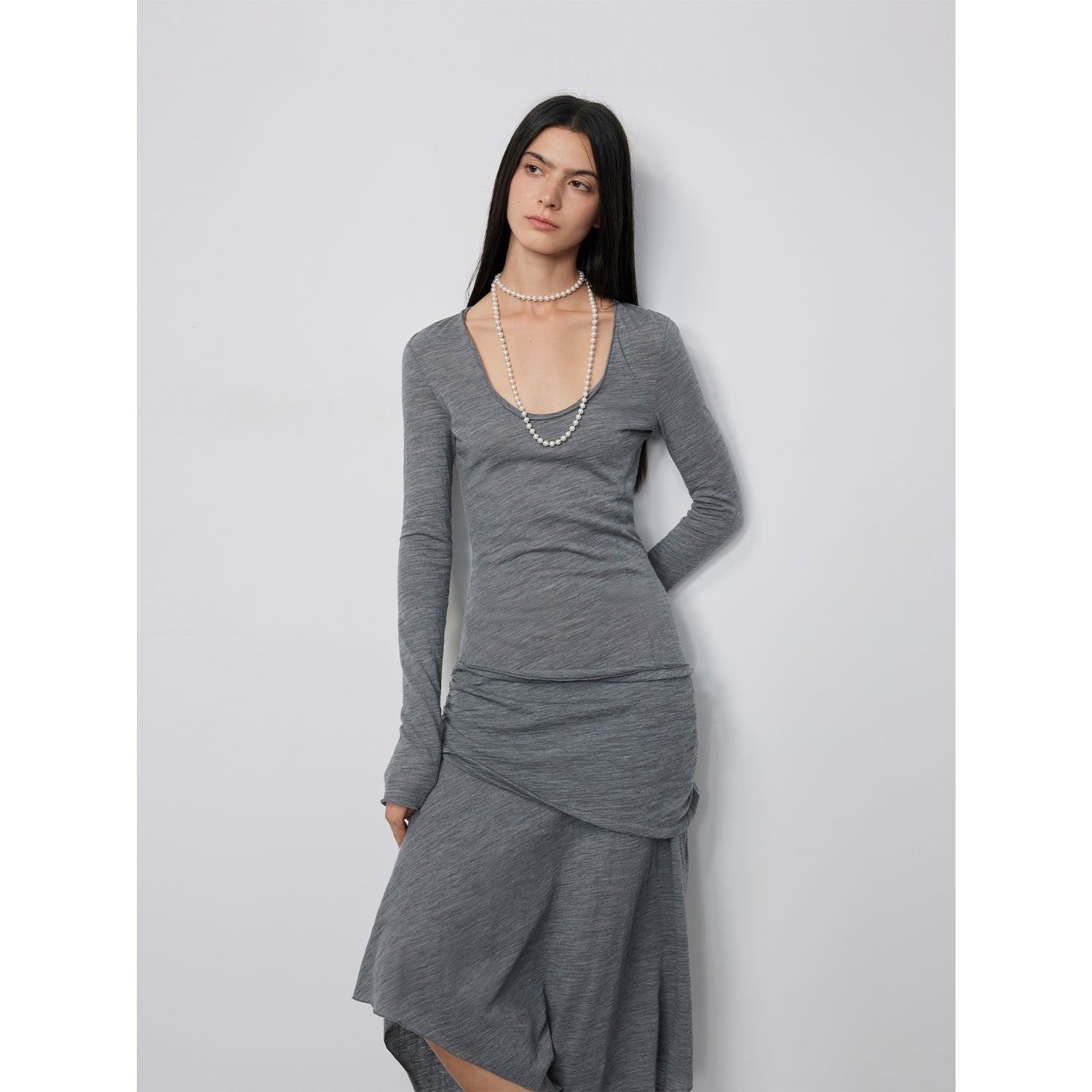 Bell Of The Ball Wool Dress-3