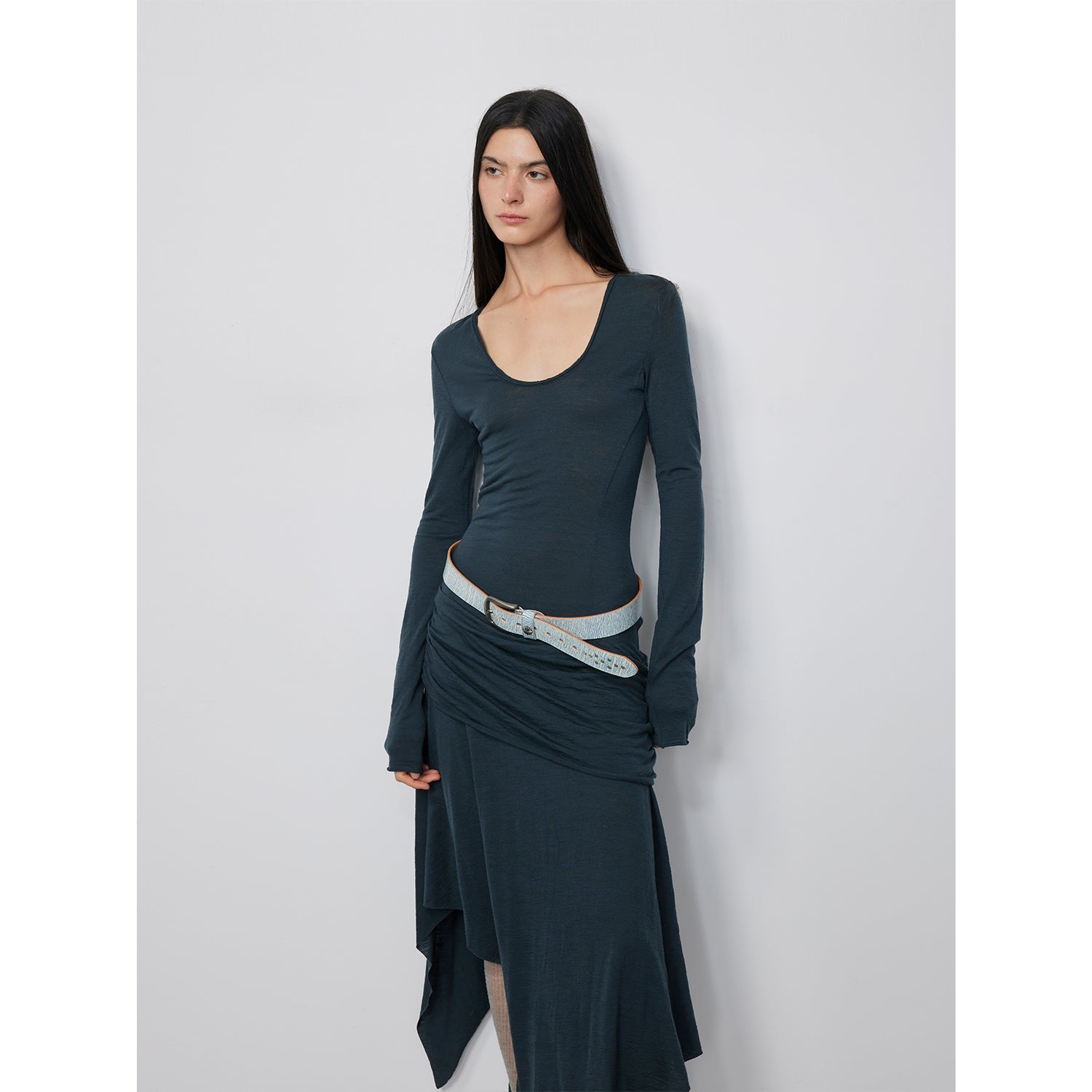Bell Of The Ball Wool Dress-4