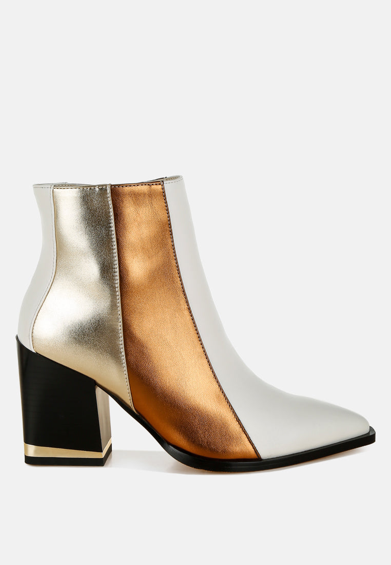 Metallic Baddie Boots