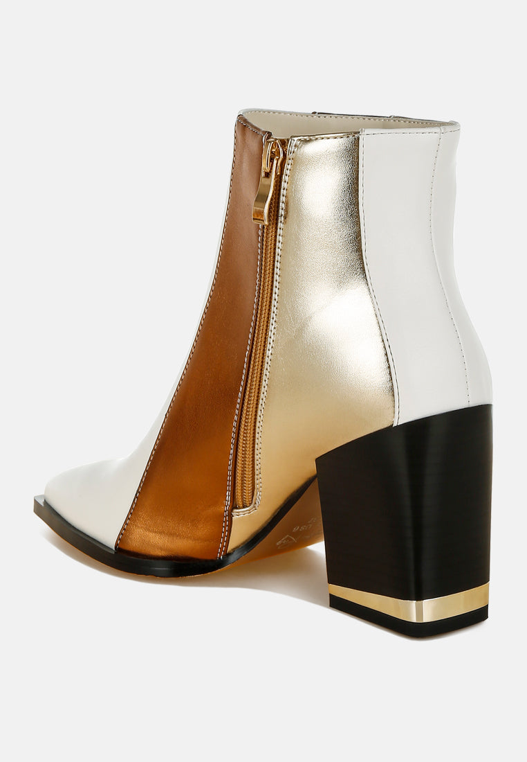 Metallic Baddie Boots