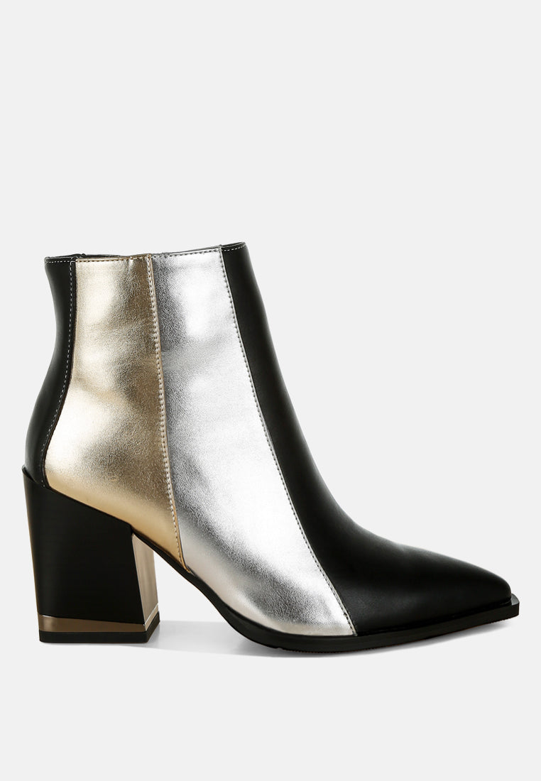 Metallic Baddie Boots