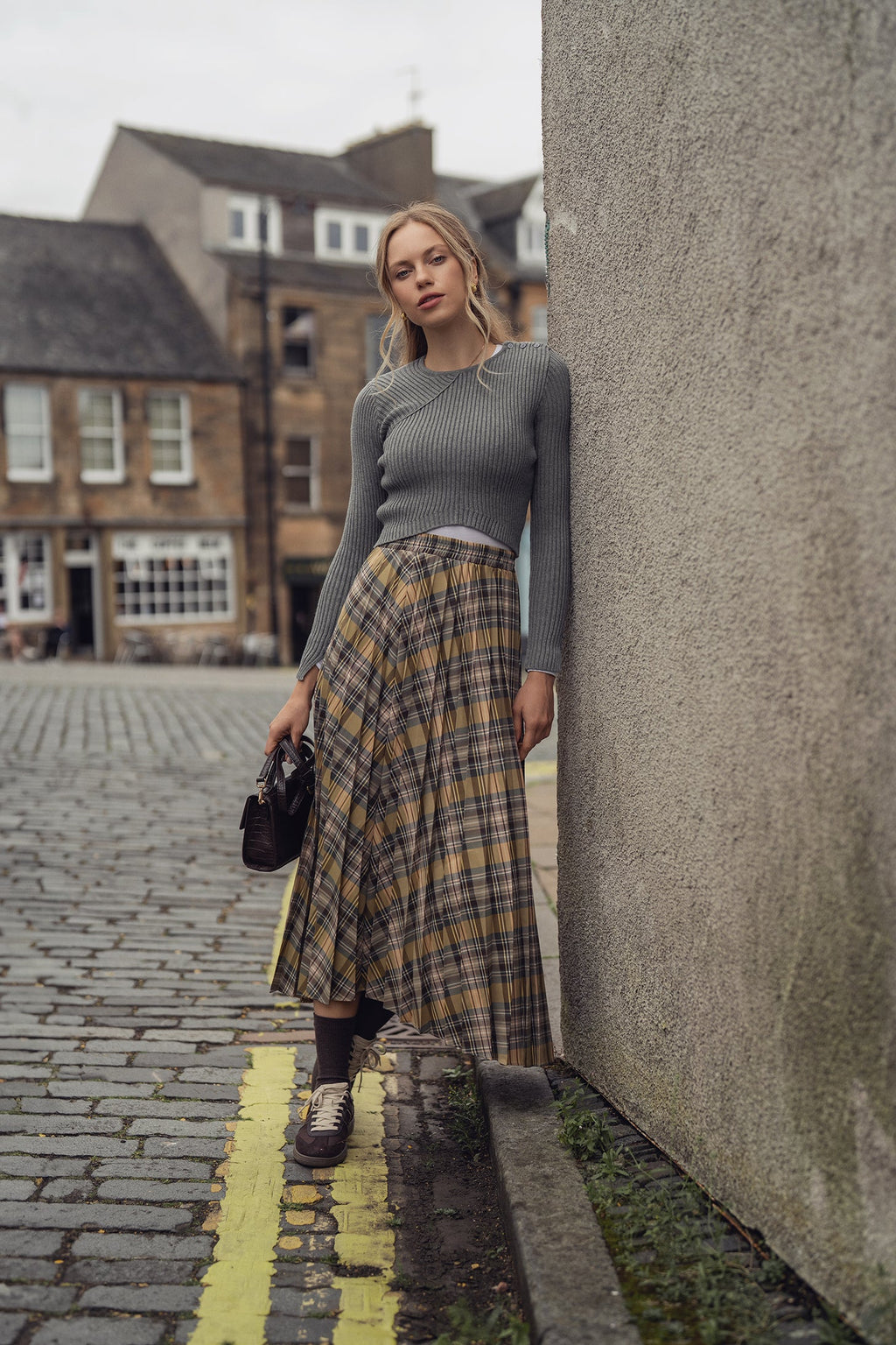 Scottish Angel Pleated Skirt
