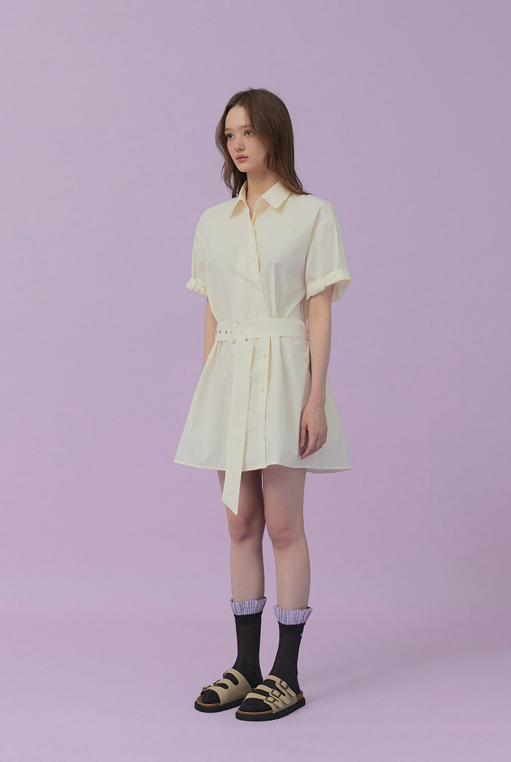Lovin' Shirt Dress (Belt Set)