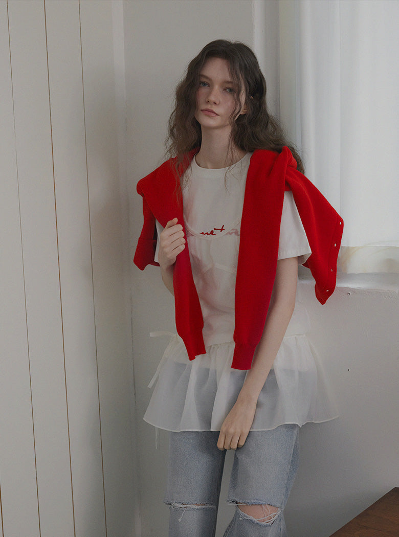 A Little Fun Layered Sheer Dress-3