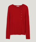 Cut-Out Button Knit-6