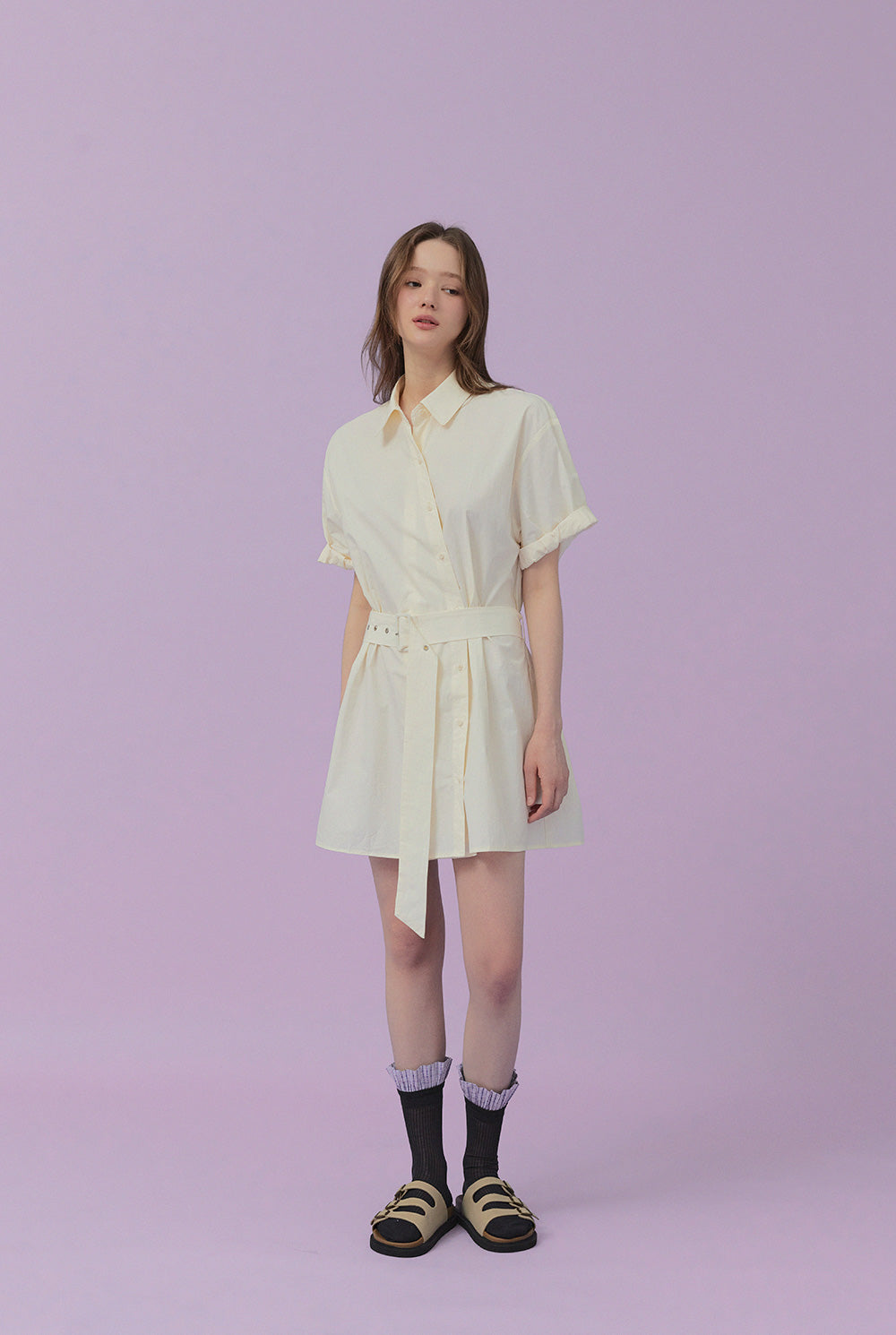 Lovin' Shirt Dress (Belt Set)