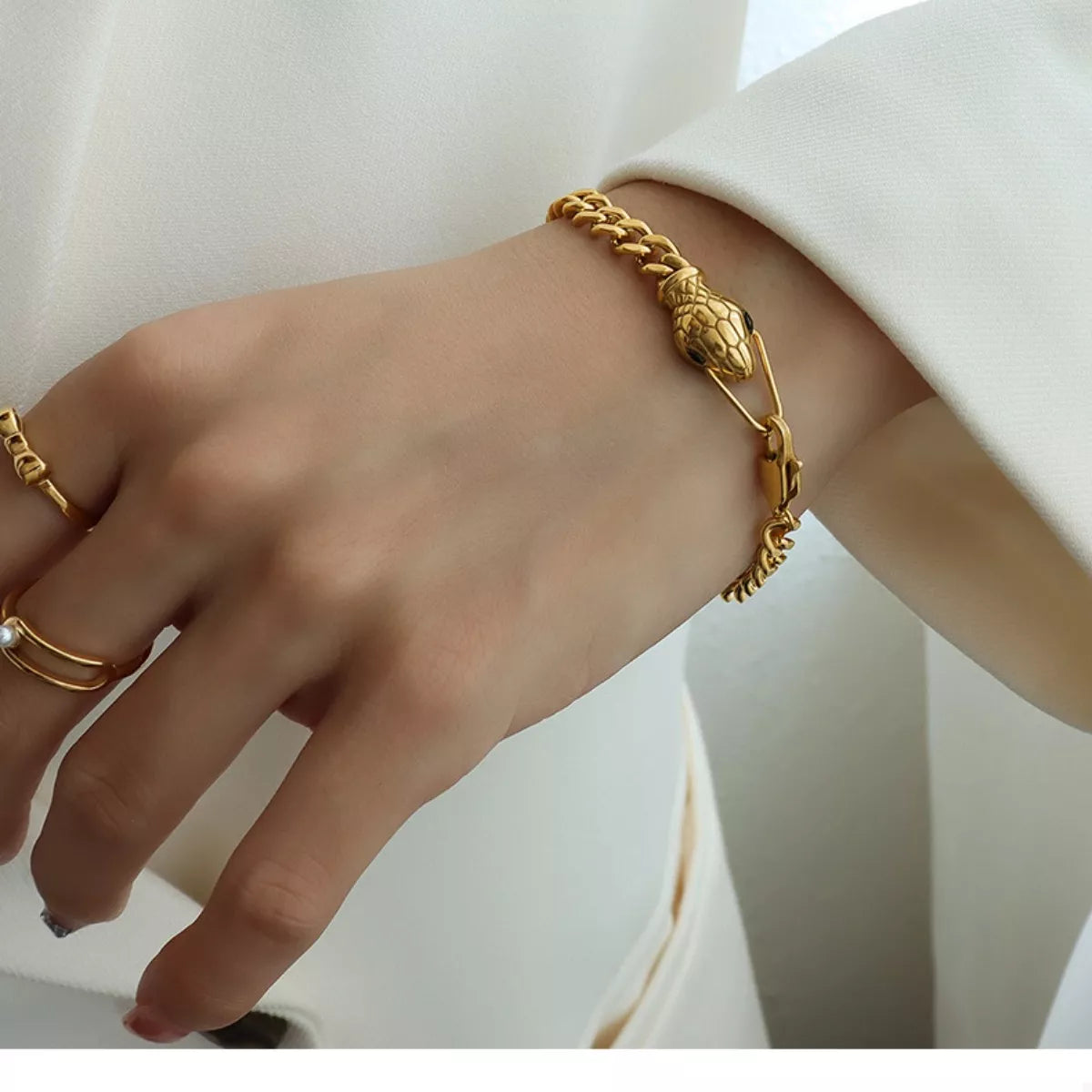 Sneaky Lil Snake Bracelet