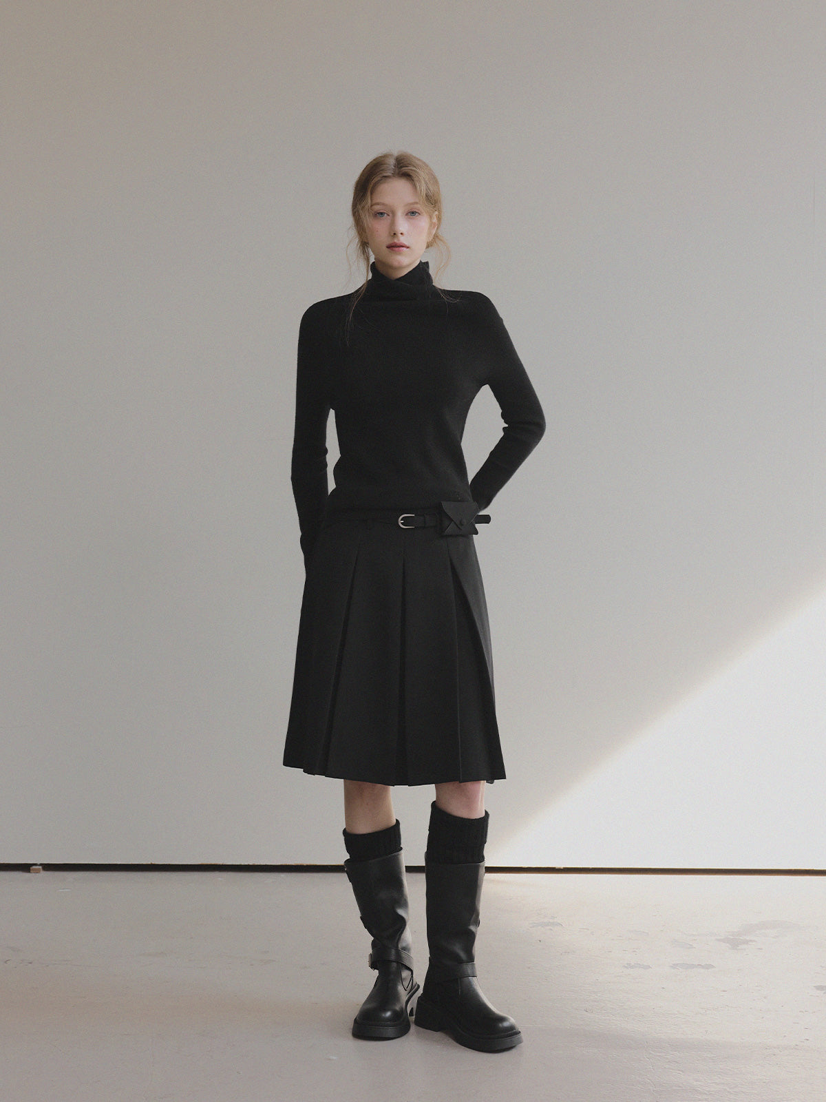 Stevie Turtleneck Long Sleeve Knit-4