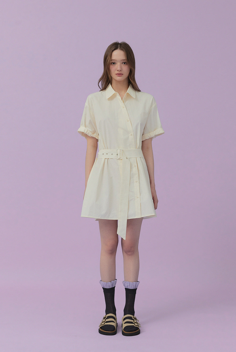 Lovin' Shirt Dress (Belt Set)