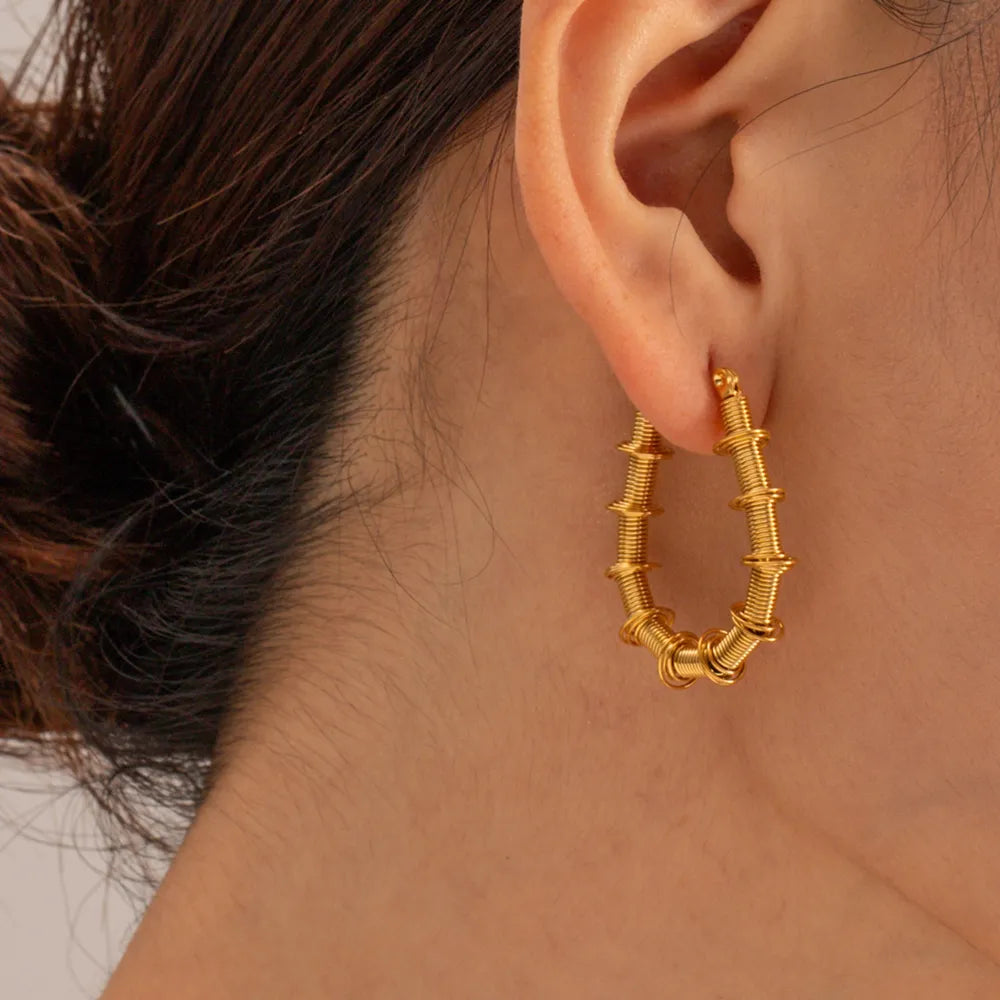 Jumping Through Hoops Earrings