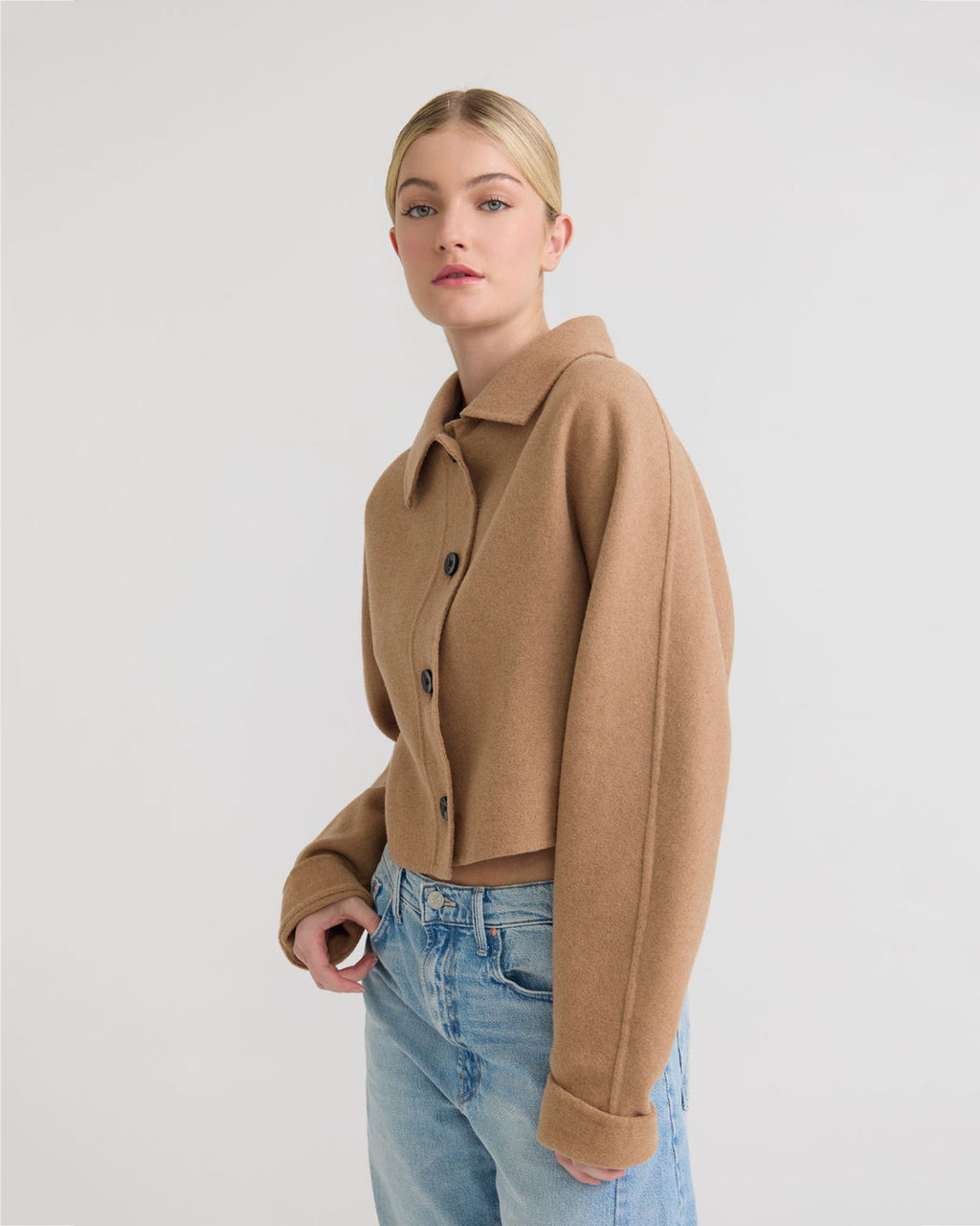 Vanilla Latte Wool Jacket-1