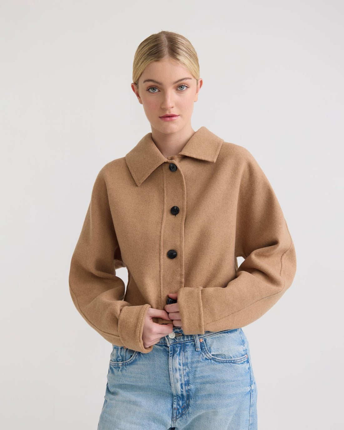 Vanilla Latte Wool Jacket-4